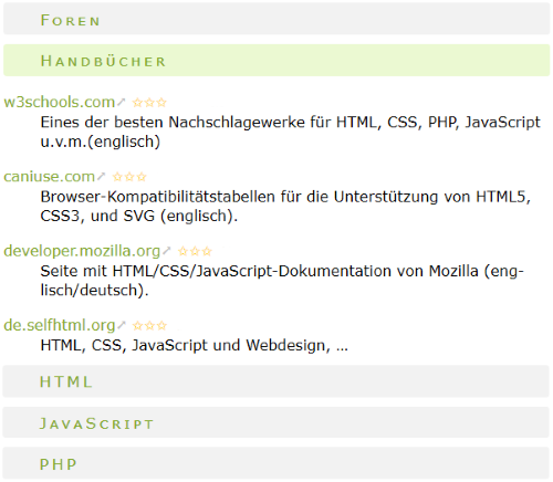 Linkliste