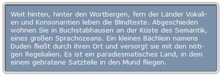 Rahmen für Bilder und Text erstellen